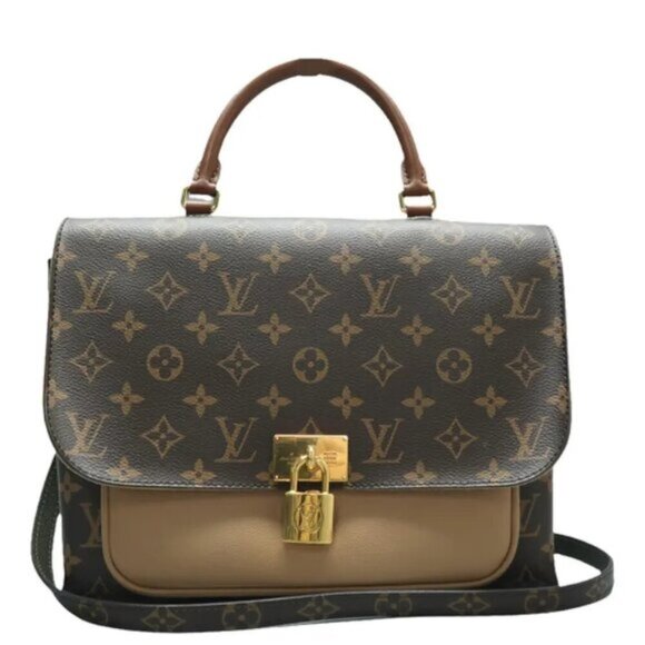 Louis Vuitton Marignan Brown Monogram Canvas Satchel 625-071725 - Picture 1 of 16